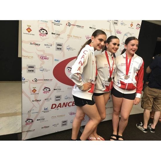 Congratulations to Jessica Azzopardi on receiving a bronze medal for her Tap trio in SPAIN